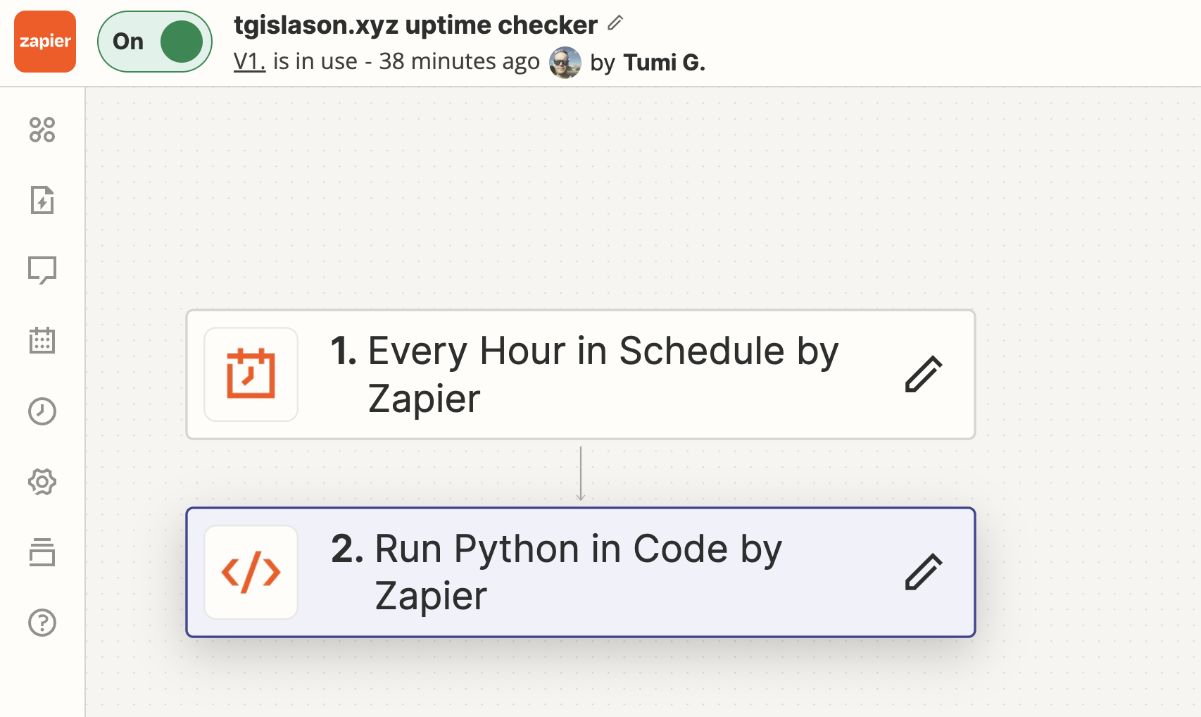 Zapier automation